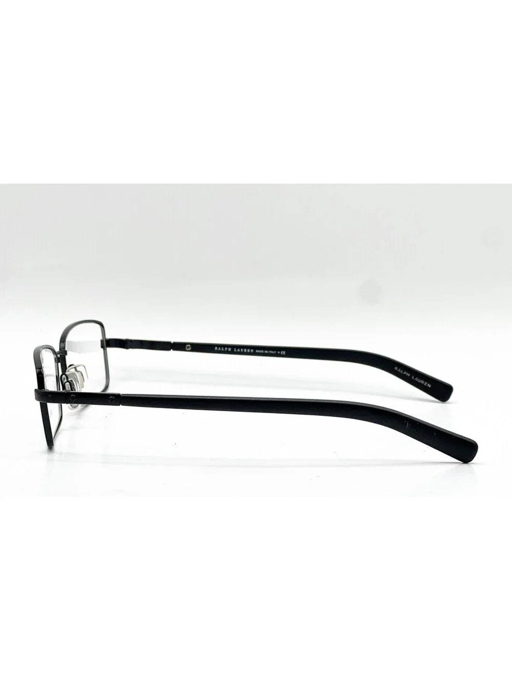 Ralph Lauren PH 1124 9050 Matte Gunmetal Rectangle Eyeglass Frames 55-17-135